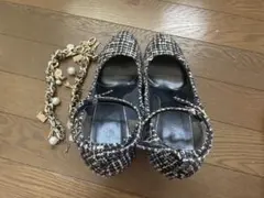 エスペランサ ハイヒール パンプス チャーム付き