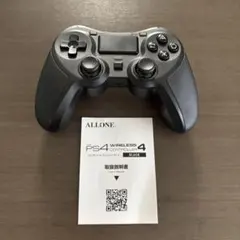ALLONE PS4 ワイヤレスコントローラー ALG-P4WCK4
