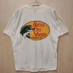 リンガーT 古着 80s Bass Pro Shops バスプロ Tシャツ 両面 BASS PRO SHOPS バスプロショップ Tシャツ - メルカリ