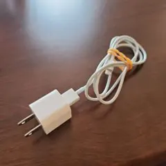 ホワイト 充電器 USB ケーブルapple