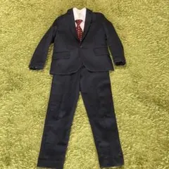 H&M ネイビー フォーマルスーツ 116 4点セット