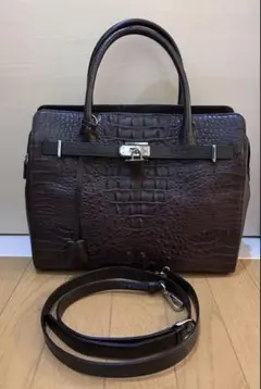 美品・最高峰HCP社！ ナイルクロコダイル 2WAY ミニバッグ - メルカリ