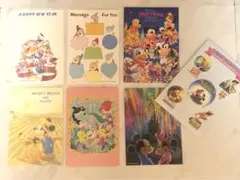 ディズニー　ポストカード　官製はがき　セット