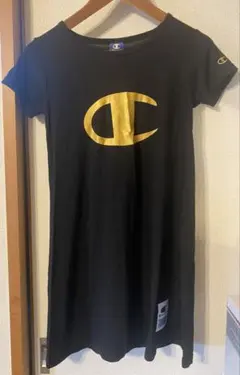 champion 150cmワンピース　ブラック×ゴールド　チャンピオンのサムネイル