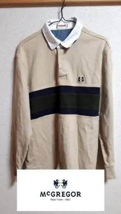 MCGREGOR マックレガー 長袖 ポロシャツ