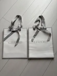 CELFORD セルフォード ショッパー 2枚セット ショップ袋 紙袋のサムネイル