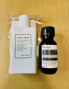 ❤️Tout Vert バランシング GAローションAesop ハンドジェル50mのサムネイル