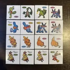 御三家　ポケモンパン　16枚　バシャーモ　ジュカイン