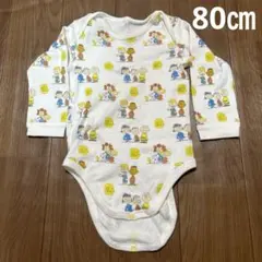 UNIQLOユニクロ　スヌーピー　ベビーロンパース　80㎝