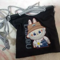 【新品】LABOBU ウサギ刺繍 ショルダーバッグ