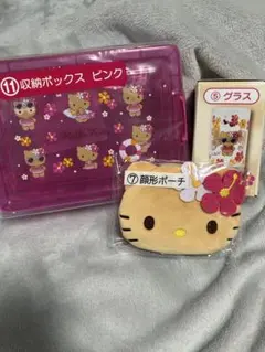 サンリオ　日焼けキティ　3点セット