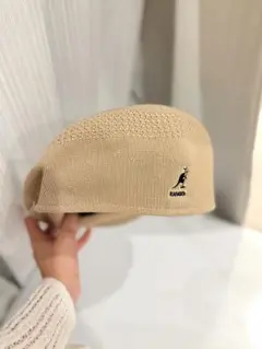 KANGOL 帽子　ベージュ