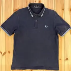 Fred Perry 英国製 ポロシャツ ネイビー サイズ42 - メルカリ
