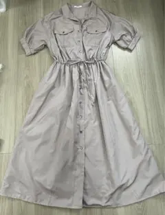 OLIVE des OLIVE シャツワンピース レディース ワンピース ピンク