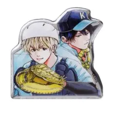 ジャンプショップ ジャンププラス10周年フェア 忘却バッテリー ピンバッチ