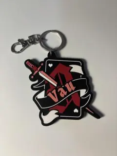 騎士A KnightA ばぁうくん。ネームラバーキーホルダー