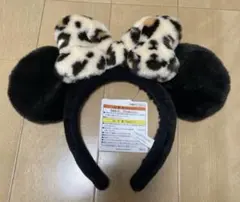 新品 ディズニーリゾート ミニー　カチューシャ　ヒョウ柄 レオパード
