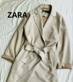 【ほぼ未使用】ZARA ロングコート　M
