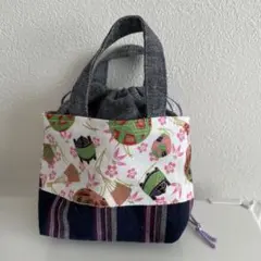 ハンドメイド！ミニトートバッグ5