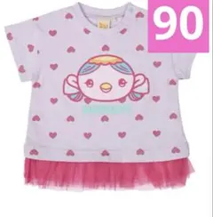 完売品‼️ おかあさんといっしょ ももいろほっぺ 半袖Tシャツ パープル トップスのサムネイル