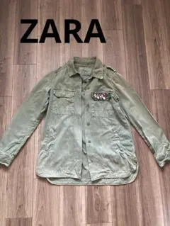 ZARA ミリタリージャケット