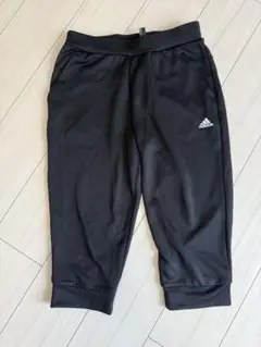 adidas AEROREADY ブラックジャージパンツ Dサイズ