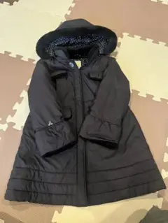 fダッシュ　黒ダウンコート