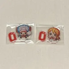 週刊少年ジャンプ　アクリルプチフィギュア　全員サービス　ワンピース