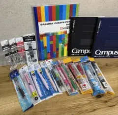 uni JETSTREAM ボールペン　替芯 マッキー　ノート　まとめ売りのサムネイル