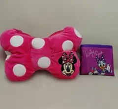 ディズニー ミニーマウス リボンポーチ デイジーダック エコバッグ