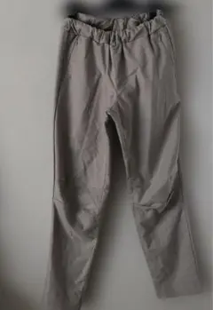 日本製　デビュー　カジュアルパンツ ベージュ　ゴムウエスト