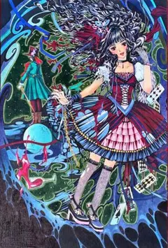 ◇【佐伯岸駒】『猛虎図』絹本墨画◇検）円山応挙 谷文晁 伊藤若冲