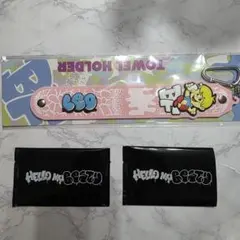 ビーファースト くじ レオ タオルホルダー トレカ A,B 3点セット