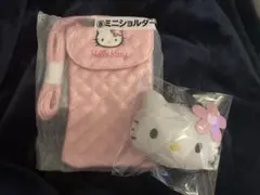 ハローキティ　一番くじ　ミニショルダー +マスコットセット
