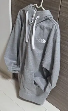 新品 ノースフェイス パーカー NT12442 ミックスグレー L