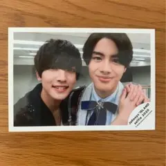 金指一世 7men侍 中村嶺亜 公式写真 セルフィー ジャニアイ