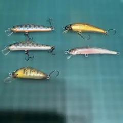 304 ハンドメイドミノー7個セット バルサミノー 渓流 トラウト - メルカリ