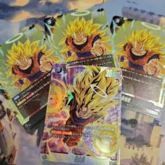 ドラゴンボール スーパー トレーディングカード 4枚セット