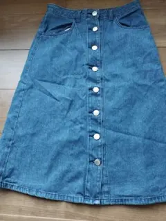 GU　レディース　スカート　M　デニム