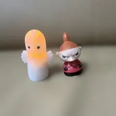 ニョロニョロ ミニチュアランプ　リトルミイ 指人形　2点セット
