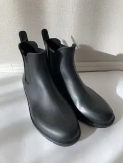 ブラック レインショートブーツ　超メルカリ市限定価格