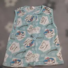 Cinnamoroll フリースベスト 120サイズ 水色