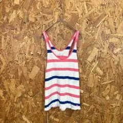 Abercrombie&Fitch タンクトップ マッスルタンク ボーダーのサムネイル