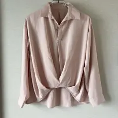 アースミュージックアンドエコロジー 長袖 ブラウス 春コーデ とろみ感 フリー