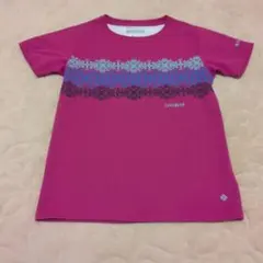 美品★Columbia 半袖Tシャツ ピンク☆Мsizeのサムネイル