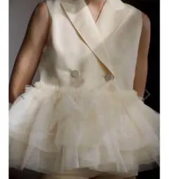 amina様専用【Bibiy】 NINA SLEEVELESS JACKET