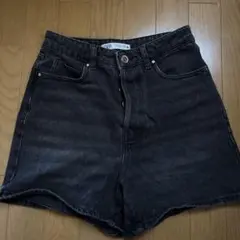 ZARA ダークデニム ショートパンツ EUR 38