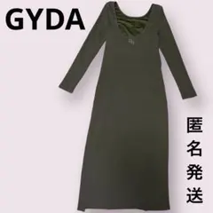 GYDA ジェイダ　ロングワンピース　カーキ　スカート　匿名発送