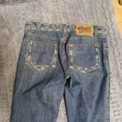 美品！ルイヴィトン　モノグラムポケット　デニムパンツ　38のサムネイル