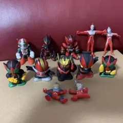 ウルトラマン　仮面ライダー　指人形　ソフビ　フィギュア　まとめ売り